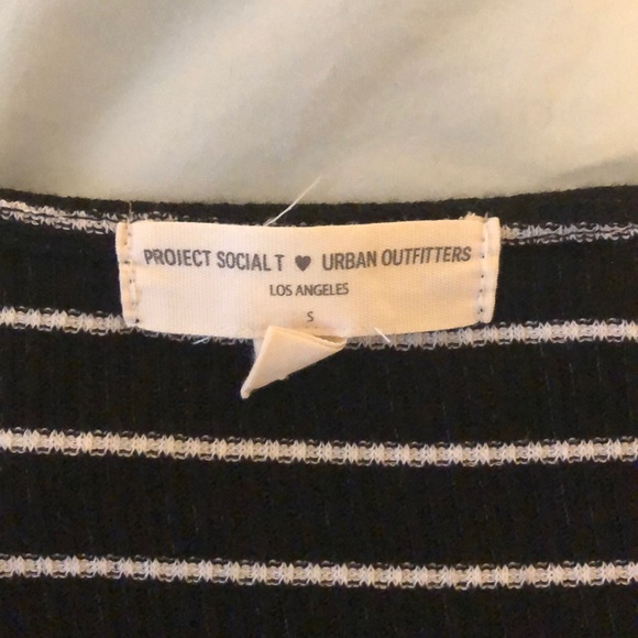 Urban Outfitters striped wrap tee - Picture 3 of 4